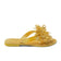 Cynthia Dames Teenslippers Leer Yellow