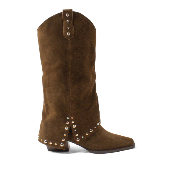 Jane Dames Laarzen Suede Moss