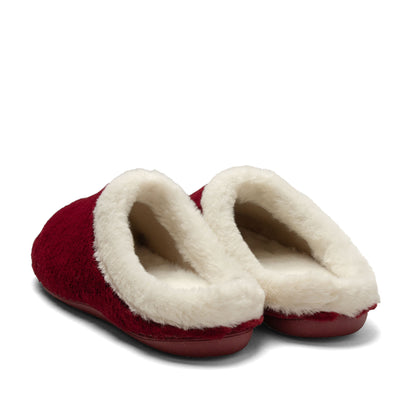 Isabel Dames Pantoffels Burgundy