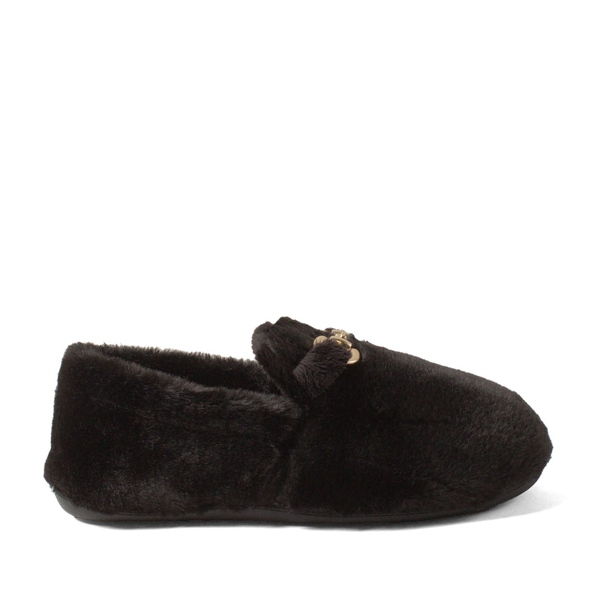 Floor Dames Pantoffels Black