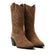 Louise Dames Cowboy Laarzen Suede Taupe