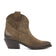 Gigi Dames Enkellaarsjes Suede Sand