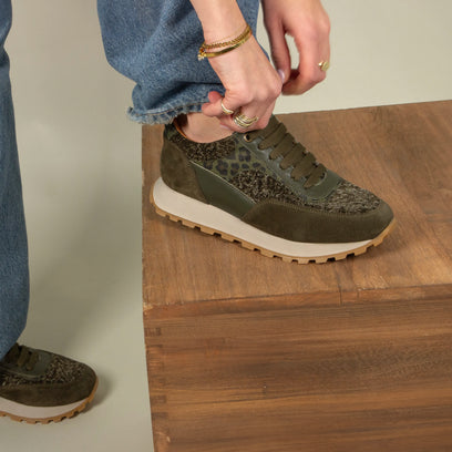 Novi Dames Sneakers Green