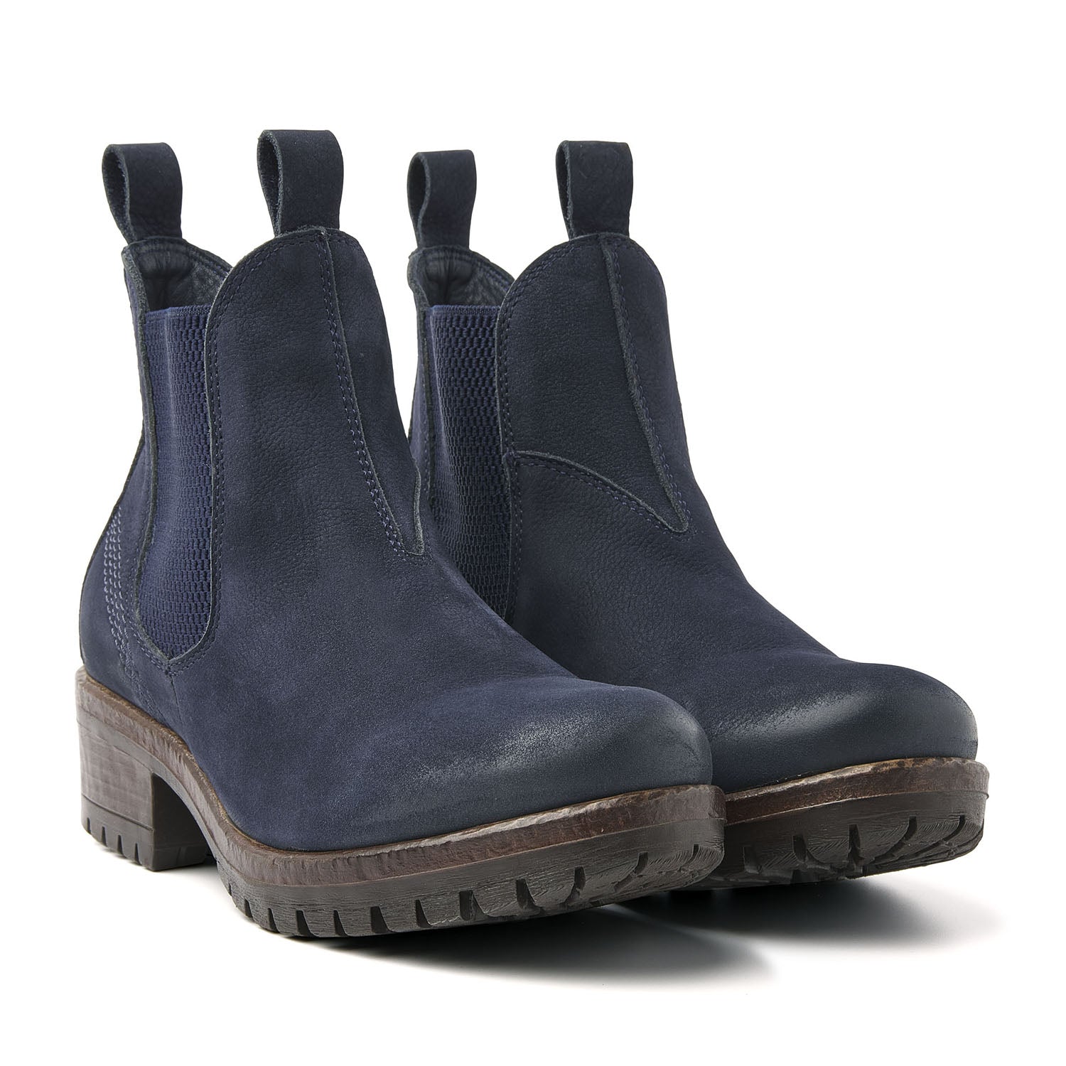 Wildleder Stiefeletten Madeleine Chelsea Boots Stiefelette