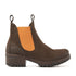 Dames Chelsea Boots 68.002 Brown-Orange