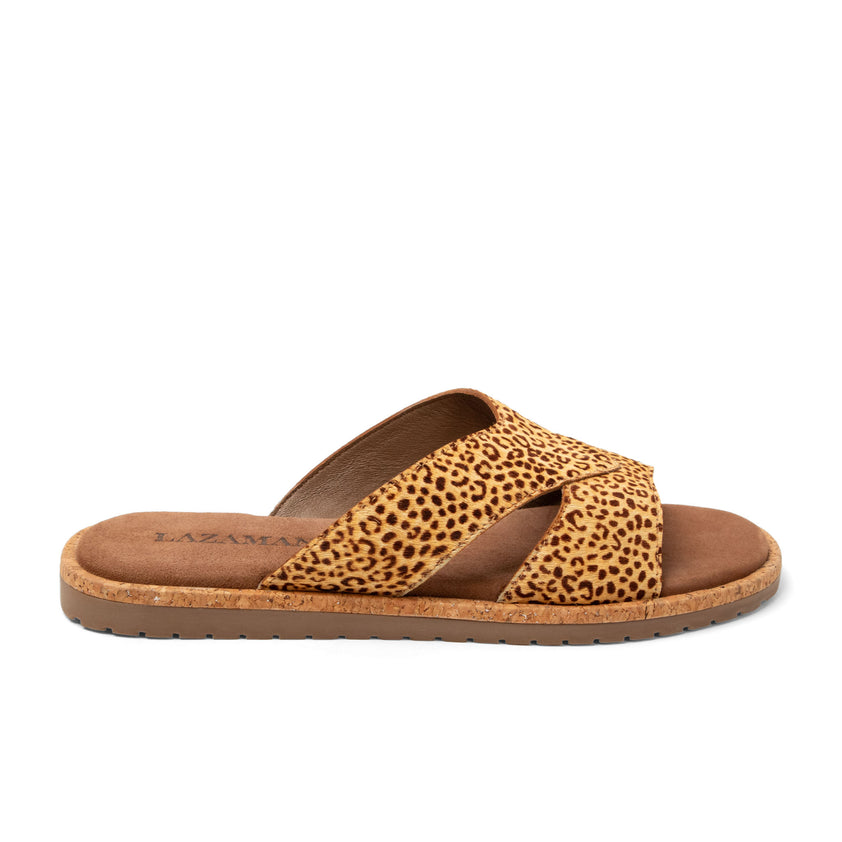 Jana Dames Slippers Leopard