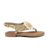Dames Sandalen Raffia 75.120 Beige