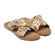 Mia Raffia Dames Slippers Beige