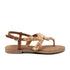 Greta Suede Dames Sandalen Tan