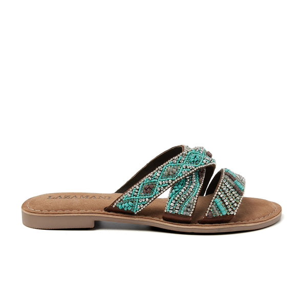 Charlie Dames Slippers Aqua