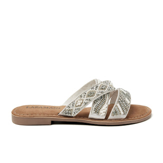 Charlie Dames Slippers White