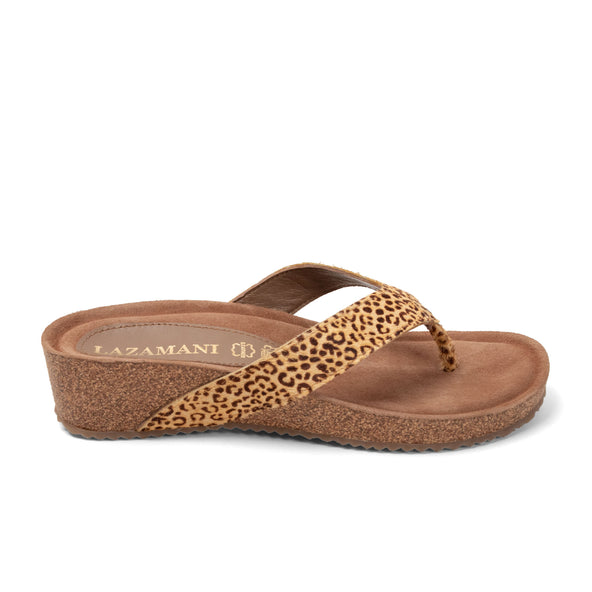 Laura Dames Slippers Leopard