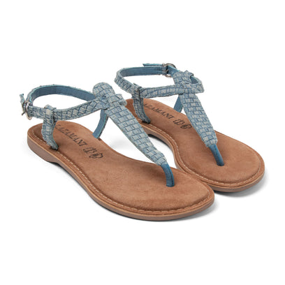 Eva Dames Sandalen Denim