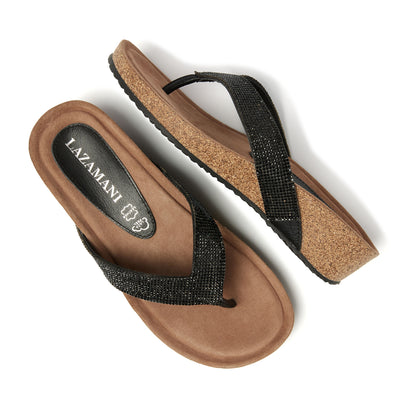 Dames Slippers 75.809 Black