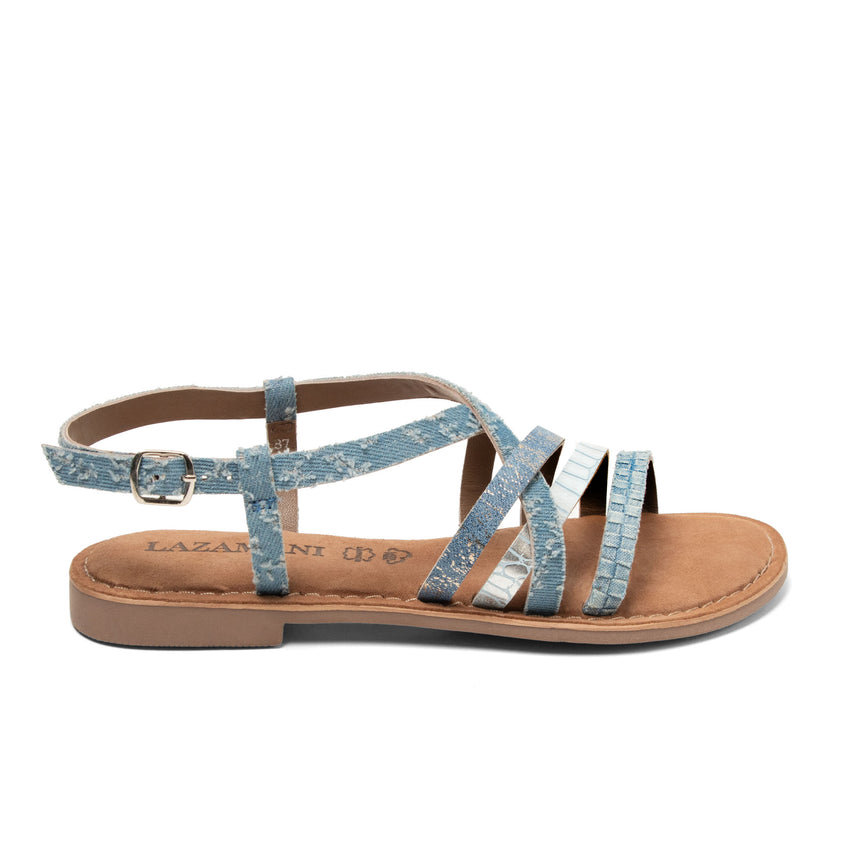 Zuri Dames Sandalen Denim