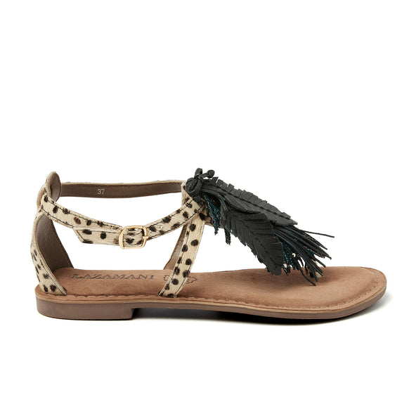 Dames Sandalen Suede 75.899 Dalmatian