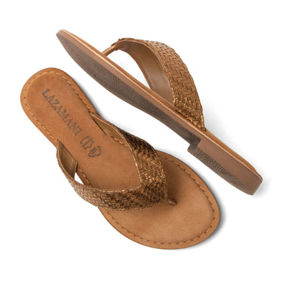 Jule Dames Teenslippers Copper