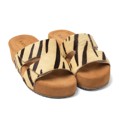 Mille Dames Slippers Zebra