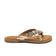 Avi Dames Teenslippers Leer Gold