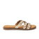 Edsi Dames Slippers Leer Gold