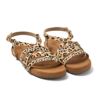 Lotta Dames Sandalen Leopard