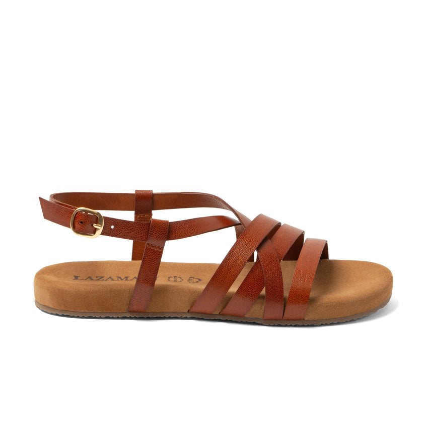 Lotta Dames Sandalen Leer Tan