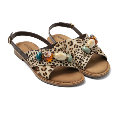 Marika Dames Sandalen Leopard