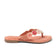 Loua Dames Teenslippers Suede Pink