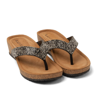 Sky Dames Teenslippers Black