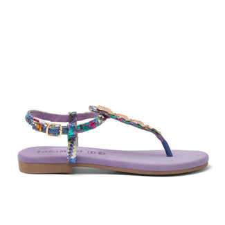 Lynn Dames Sandalen Leer Lilac