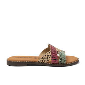 Suze Dames Slippers Fuxia