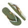 Bora Bora Dames Slippers Green