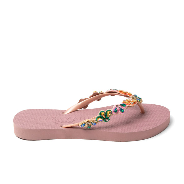 Menorca Beach Dames Slippers Lilac