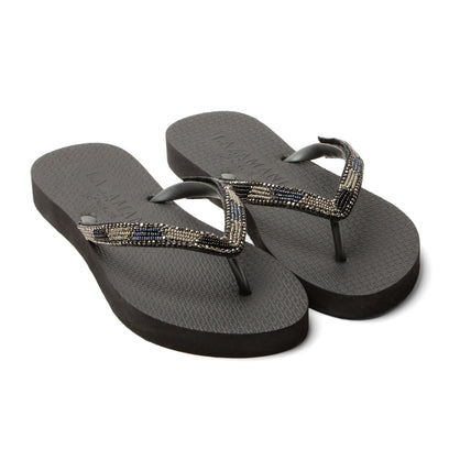 Fraser Beach Dames Slippers Black