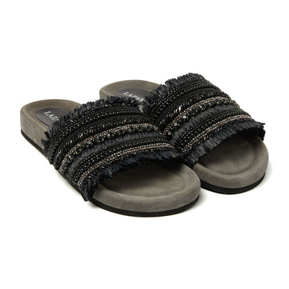 Dames Slippers 85.558 Black