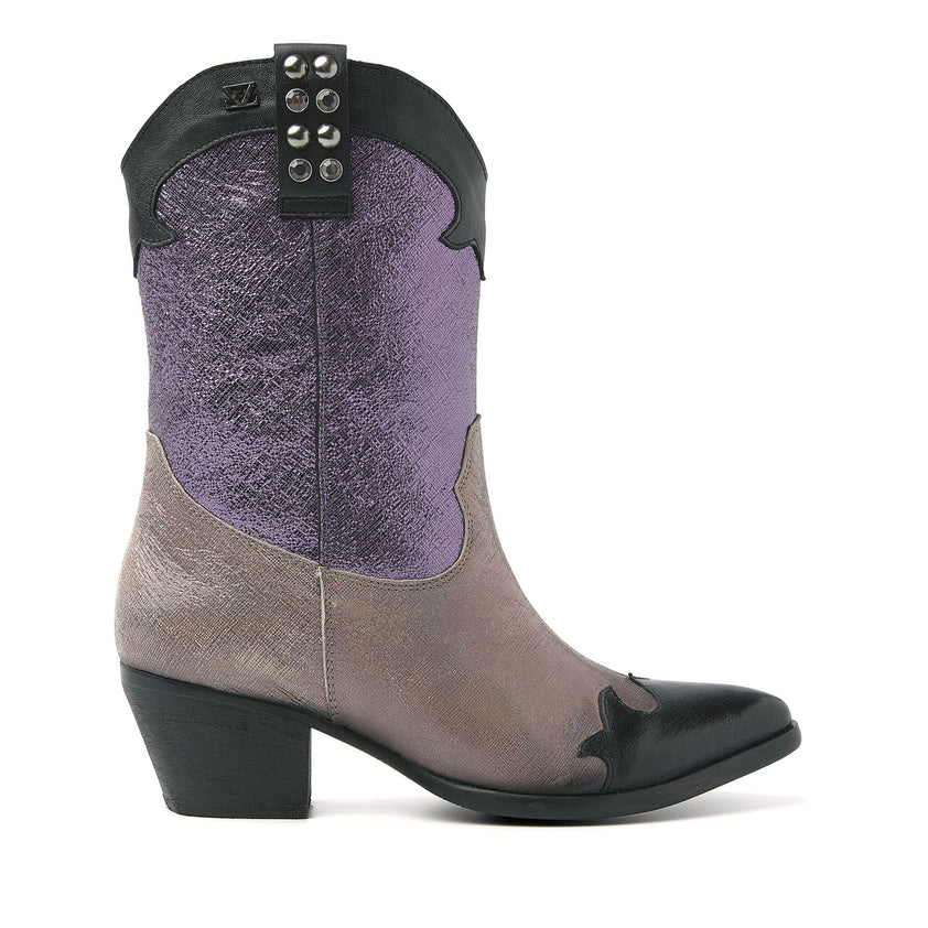 Dames Laarzen 85.603 Purple