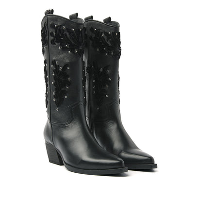 Dames Laarzen 85.616 Black