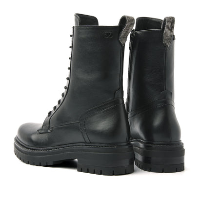 Dames Veterboots 85.629 Black