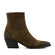 Alix Dames Enkellaarsjes Suede Khaki