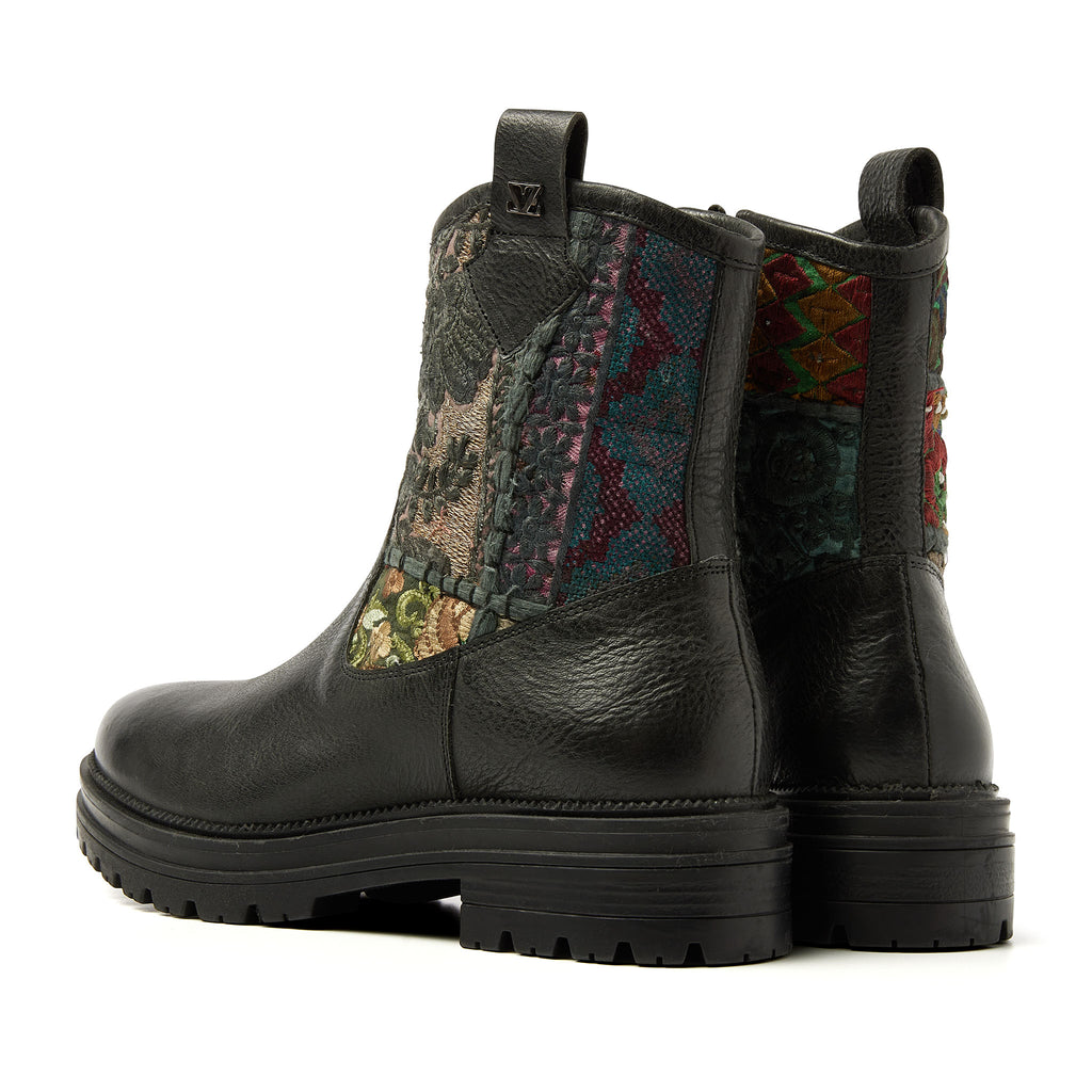 Vienne Dames Boots Leer Black