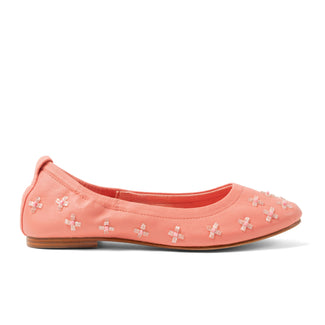Gracia Dames Ballerina’s Leer Coral