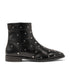 Dana Dames Enkellaarsjes Leer Black