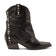 Yara Dames Sleeve Boots Leer Black