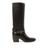 Jet Dames Laarzen Leer Black