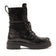 Lex Dames Veterboots Leer Black