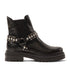 Jagger Dames Chelsea Boots Leer Black
