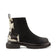 Haidy Dames Boots Suede Black/White