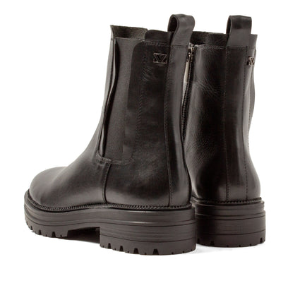 Nola Dames Boots Leer Black