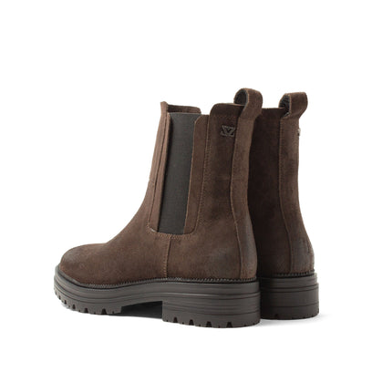 Nola Dames Boots Suede Brown