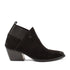 Britt Dames Enkellaarsjes Suede Black